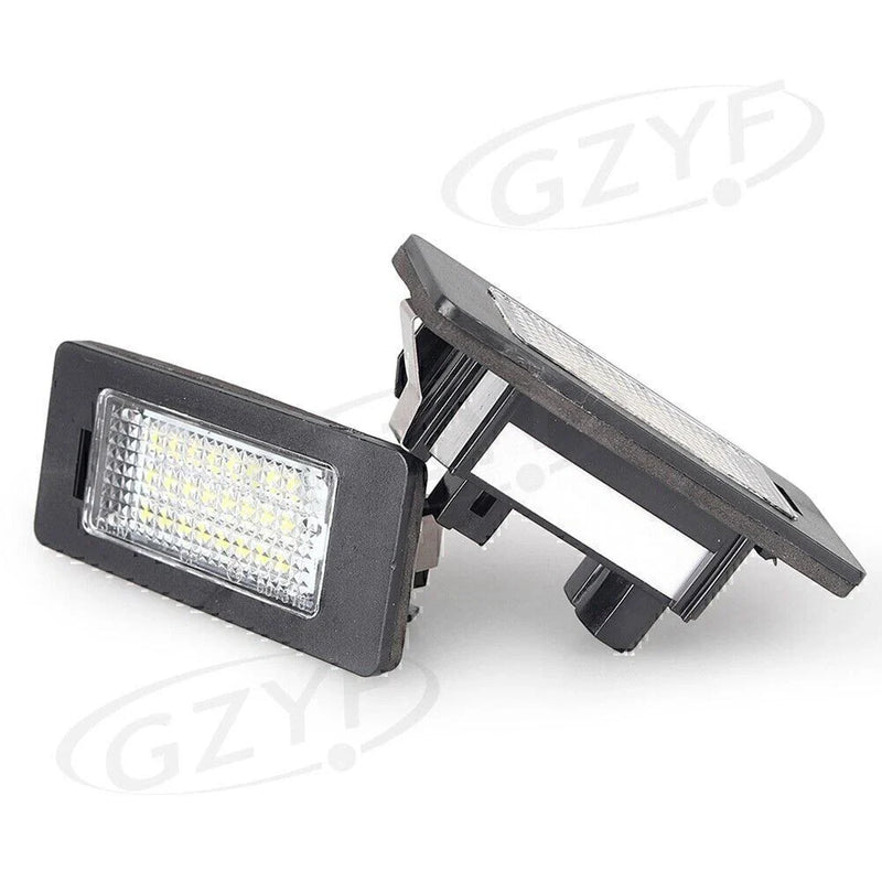 BMW E39 E60 E90 E82 E88 Ultra White LED Trunk License Plate Lights (1997-2013)