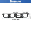 Chevrolet Colorado GMC Canyon Exhaust Manifold Gasket Metal Gray