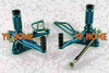 Suzuki GSXR1000 K5 (2005-2006) - Blue Rearsets Foot Pegs