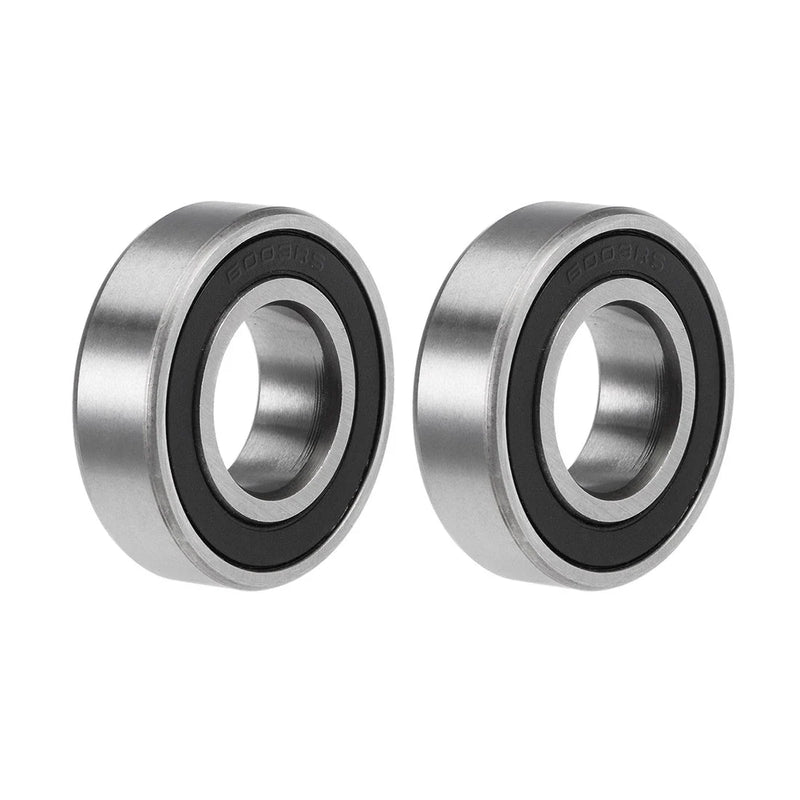 Deep Groove Ball Bearing Z2 17x35x10mm Double Sealed Chrome Steel 2 x