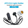Brooder Reptile Tortoise Ceramic Heat UV UVB Lamp Light Holder