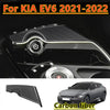 KIA EV6 Carbon Fiber Center Console Frame Trim Cover (2021–2022)