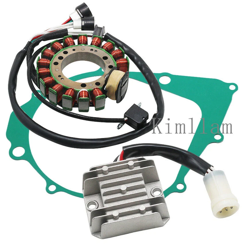 Yamaha YFM350ER Moto-4 Stator Coil, Regulator, Gasket (1990-1994)