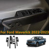 Ford Maverick ABS Window Lift Panel Trim Cover 4 Pcs (2022–2023)