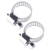 Pipe Tube Adapter Stainless Steel Adjustable Worm Drive Hose Clamps