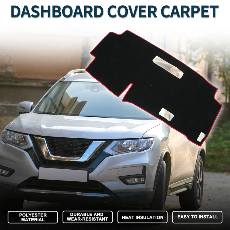 Nissan Serena C28 (2015-2024) - Black Red 1 Set Dashboard Cover Mat