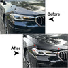 BMW 5 Series G30 G31 M5 F90 Glossy Black Headlight Eyebrow Covers (21-23)