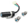GY6 50cc Scooter Moped 5-Wire Ignition Switch Lock Set (2000-2023)