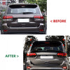 Jeep Grand Cherokee SRT Gloss Black Rear Boot Spoiler (2012-2021)