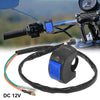Scooter DC 12V 7/8" Handlebar Switch Headlight Toggle