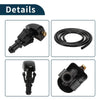 Ford Crown Windshield Washer Nozzle & Fluid Hose (2003-2004)