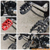 Harley Touring, Softail, Dyna, Sportster Adjustable Toe Gear Shift Foot Pegs