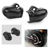 Harley V-Rod VRSC Muscle Black Bar & Shield Rear Axle Covers (2002-2017)