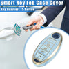 Nissan Altima Maxima Infiniti TPU Blue 5 x Button Smart Key Fob Cover