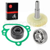 Kawasaki KX80 KX85 KX100 Water Pump Impeller Gear Rebuild Kit (1983–2003)