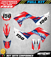 Honda CRF 110 (2019-2020) VOLT Style Decals Custom Sticker Kit