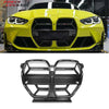 BMW G80 M3 M4 G82 G83  2021-2024 Real Carbon Fiber Front Bumper Grille Cover
