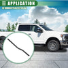 Ford F-250 (1999-2016) Black Front Right Window Belt Weatherstrip