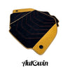 Ferrari 488 Spider (2015-2023) - AutoWin Brand, Tan Alcantara Black Floor Mats