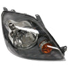Ford Fiesta L/R Black Headlight (2005-2008)