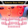 Jeep Wrangler JL Gladiator Pink Door Handle Hinge Cover Trim (2018-2023)