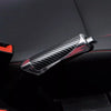 Universal Cars Carbon Fiber Silver Handbrake Cover