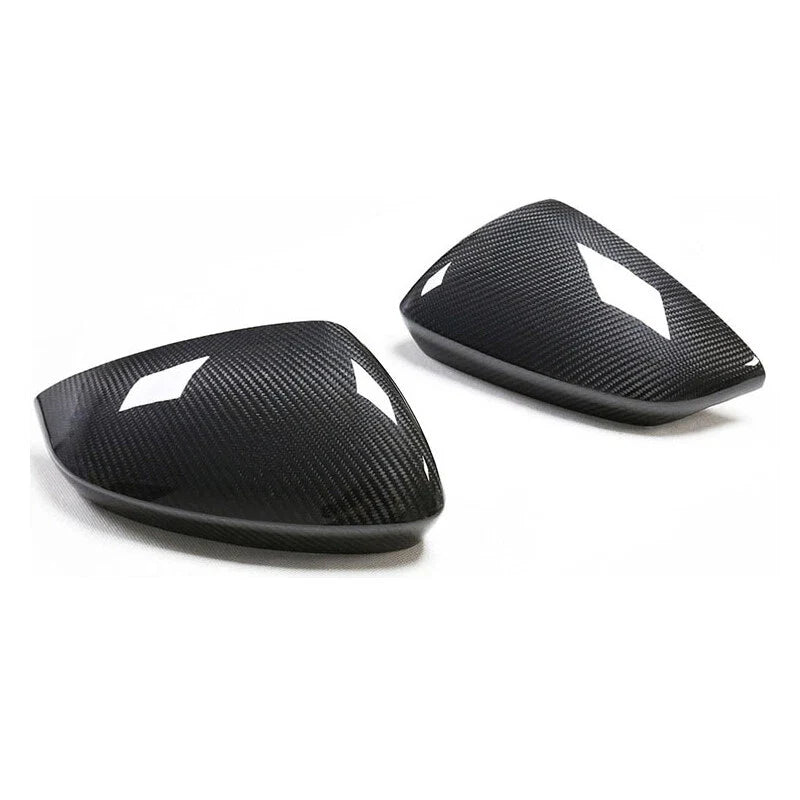 Audi A3 S3 RS3 22-24 w / o Lane Assist 100%Carbon Fiber Add-on Side Mirror Cap