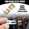 Car 100pcs Mini 7.5AMP APM/ATM Blade Fuses