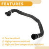 BMW X1 / X2 Rubber Black Radiator Hose (2016-2020)