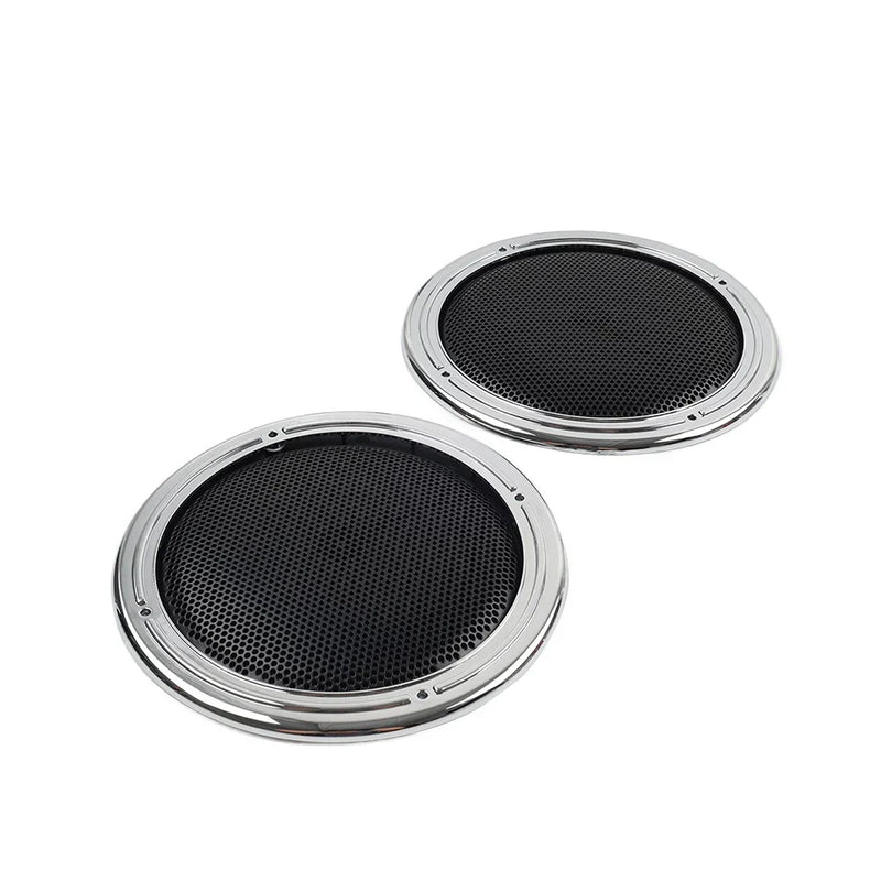 Harley Road Glide Tri Glide FLTRU Rear Speaker Pod Grilles (2014-2023)
