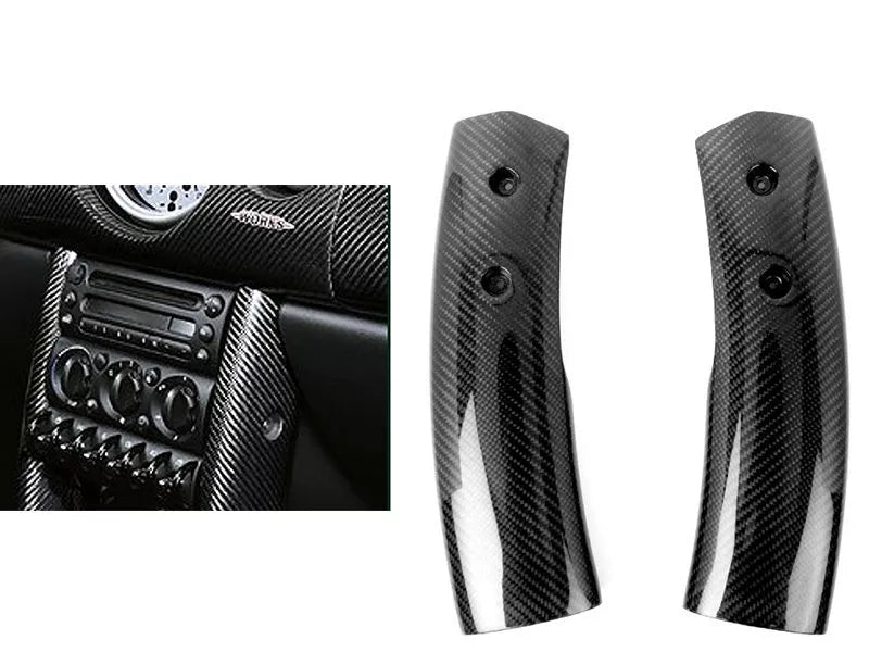 Mini Cooper R50 R52 R53 Carbon Fiber Console Trim (2001-2008)