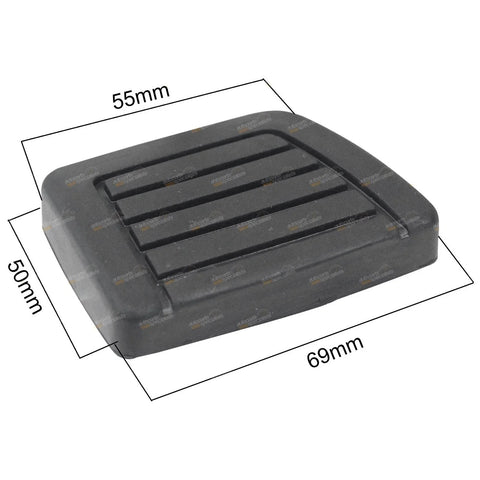 Nissan 280ZX (1980-1983) Manual Trans Brake Pedal Pad Rubber