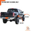 Nissan Navara D40 Widebody 4-Door Dual Cab Black Fender Flare Arch
