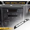 Toyota Tacoma Carbon Fiber Pattern Console AC Switch Button Cover Trim (2016–2023)