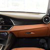 Alfa Romeo Giulia 2017-2019 Carbon Fiber Interior Dashboard Accessories 12Pc