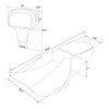 Harley Street Glide Backrests Driver & Passenger (2009-2023)