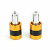 AH 22mm Aluminum Gold Motorcycle Handlebar Weights