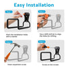 Water Hose Garage Metal Wall Mount Hose Holder Organizer Hook