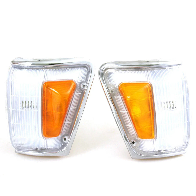 Toyota Hilux RN80 RN90 1989-2016 Chrome Corner Indicator Light x2