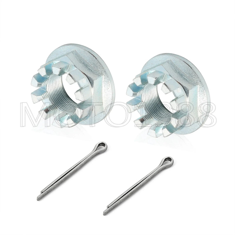 Honda Recon 250 TRX250TM / TRX250TE Rear Axle Nuts Kit 20mmx1mm