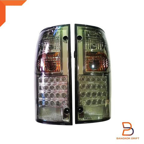 Toyota Hilux Ute LN167 SR5 Smoked LED Tail Lights Pair (1997-2004)