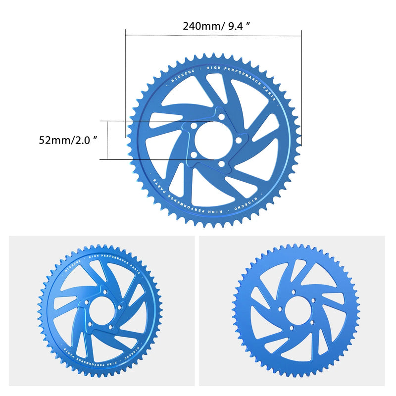 Surron Light Bee X 58T Rear Sprocket & Screws (2020-2023)