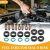 Yamaha NBR Rubber Fuel Injector Seal O-Ring Black 8 Sets