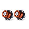 Honda CBR Motorcycle Swingarm Spools 8MM Slider Stand Screws Orange