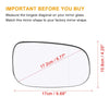 Volvo C30 S40 C70 V50 Heated Right Passenger Side Mirror Glass (2006-2013)