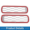 Land Rover Defender Car Front Left & Right Headlight Trim Bezels (1994-2016)