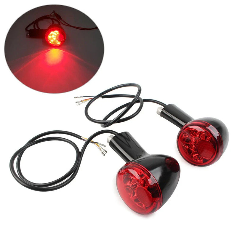 Harley XL883 XL1200 Sportster LED Rear Turn Signal Lights (1992-2022)