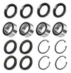 Honda Rincon TRX650FGA Rear Wheel Bearings Seals Kit 4x (2004–2005)