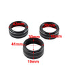 Mazda 3, CX-5 Black AC Climate Control Knob Ring Covers (2014-2019)