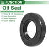 TG4 Oil Seal 5 Pcs Lip Seal Ring Rotary Shaft Seal NBR 30x55x10mm